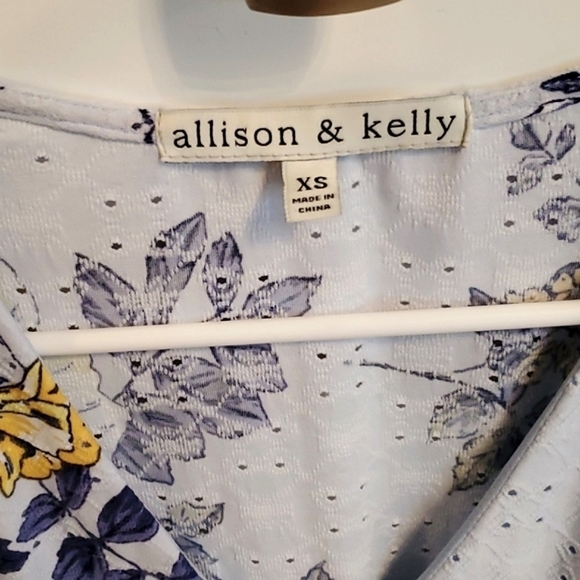 NWOT Dillard's Allison & Kelly Ruffle Fit & Flare Dress - Picture 7 of 12